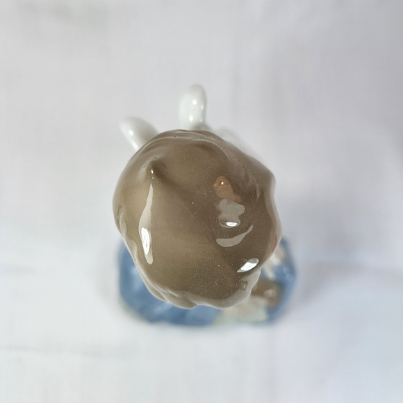 Lladro Figurine Guardian ANGEL With Sleeping Baby Child #4635 7" tall, Religious - Picture 7 of 10